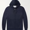 Cashmere-Blend Zip-Up Hoodie