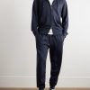 Cashmere-Blend Zip-Up Hoodie - OU