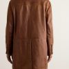 Double-Breasted Shearling Peacoat - BK Double-Breasted Shearling Peacoat - BK