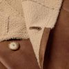 Double-Breasted Shearling Peacoat - CU Double-Breasted Shearling Peacoat - CU