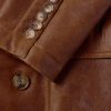 Double-Breasted Shearling Peacoat - E1 Double-Breasted Shearling Peacoat - E1