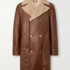 Double-Breasted Shearling Peacoat Double-Breasted Shearling Peacoat
