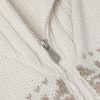 Jacquard-Knit Cashmere Zip-Up Cardigan - CU Jacquard-Knit Cashmere Zip-Up Cardigan - CU