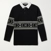 Jonah Printed Cotton-Jersey Polo Shirt Jonah Printed Cotton-Jersey Polo Shirt