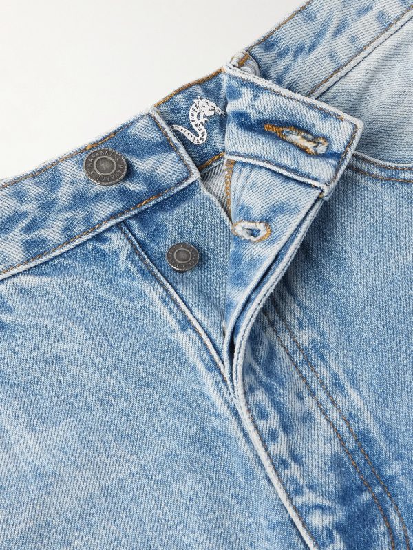 Straight-Leg Jeans - E1