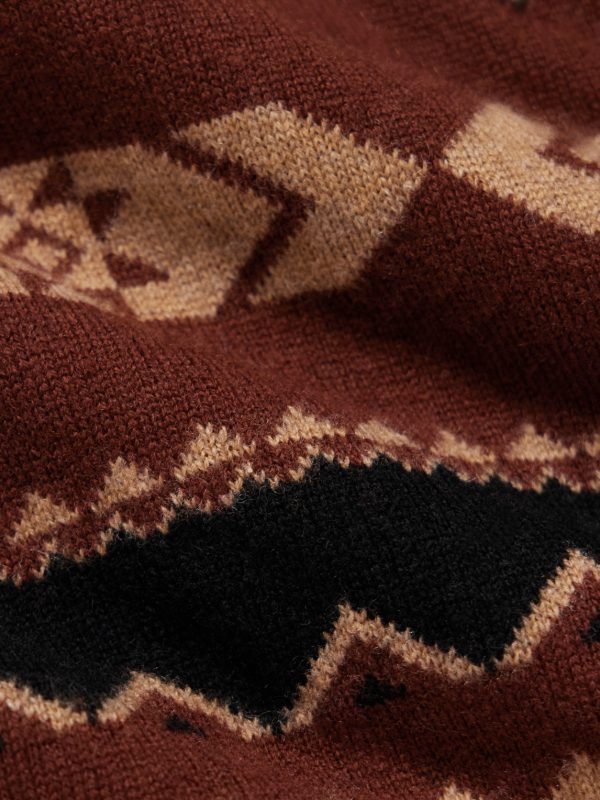 Rongo Jacquard-Knit Merino Wool and Cashmere-Blend Sweater - CU Rongo Jacquard-Knit Merino Wool and Cashmere-Blend Sweater - CU