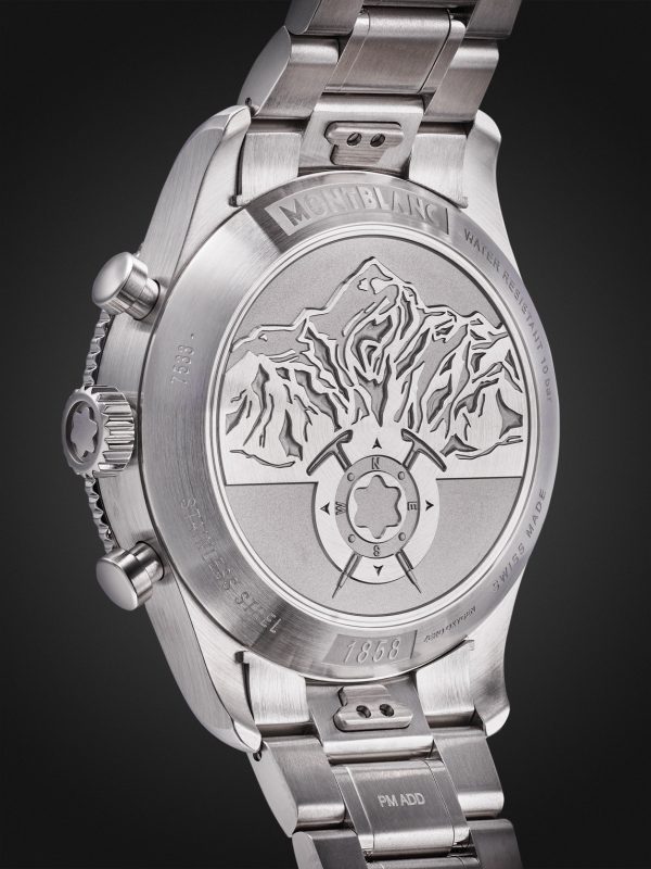 1858 0 Oxygen Automatic Chronograph 42mm Stainless Steel Watch, Ref. No. 133298 - BK 1858 0 Oxygen Automatic Chronograph 42mm Stainless Steel Watch, Ref. No. 133298 - BK