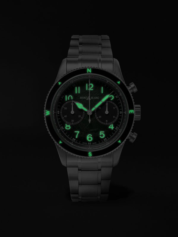1858 0 Oxygen Automatic Chronograph 42mm Stainless Steel Watch, Ref. No. 133298 - E5 1858 0 Oxygen Automatic Chronograph 42mm Stainless Steel Watch, Ref. No. 133298 - E5