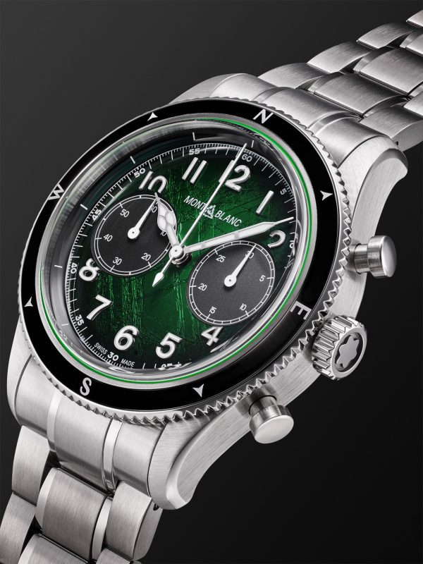 1858 0 Oxygen Automatic Chronograph 42mm Stainless Steel Watch, Ref. No. 133298 - FR 1858 0 Oxygen Automatic Chronograph 42mm Stainless Steel Watch, Ref. No. 133298 - FR