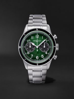 1858 0 Oxygen Automatic Chronograph 42mm Stainless Steel Watch, Ref. No. 133298