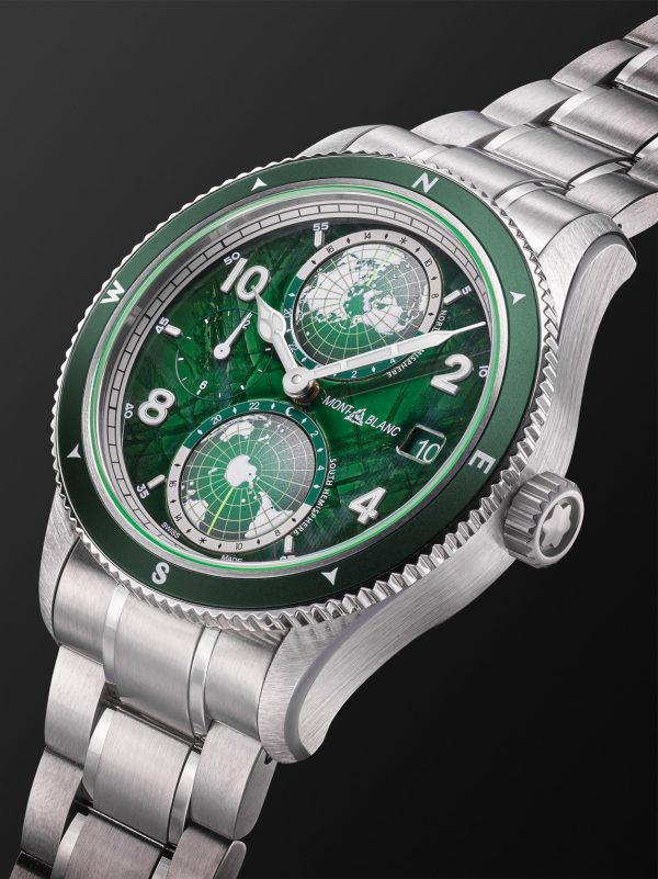 1858 Geosphere 0 Oxygen Automatic 42mm Interchangeable Titanium and Ceramic Watch, Ref. No. 133303 - FR 1858 Geosphere 0 Oxygen Automatic 42mm Interchangeable Titanium and Ceramic Watch, Ref. No. 133303 - FR