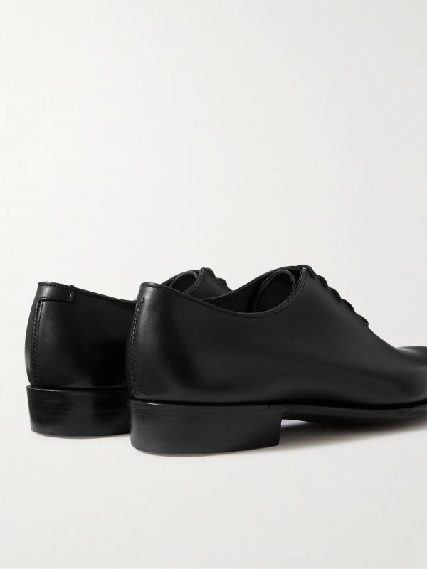 Merlin Leather Oxford Shoes - BK