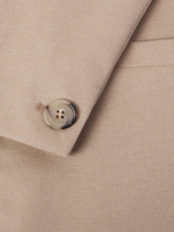 Luc Unstructured Wool and Cotton-Blend Twill Suit Jacket - CU