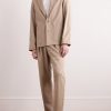 Luc Unstructured Wool and Cotton-Blend Twill Suit Jacket - OU