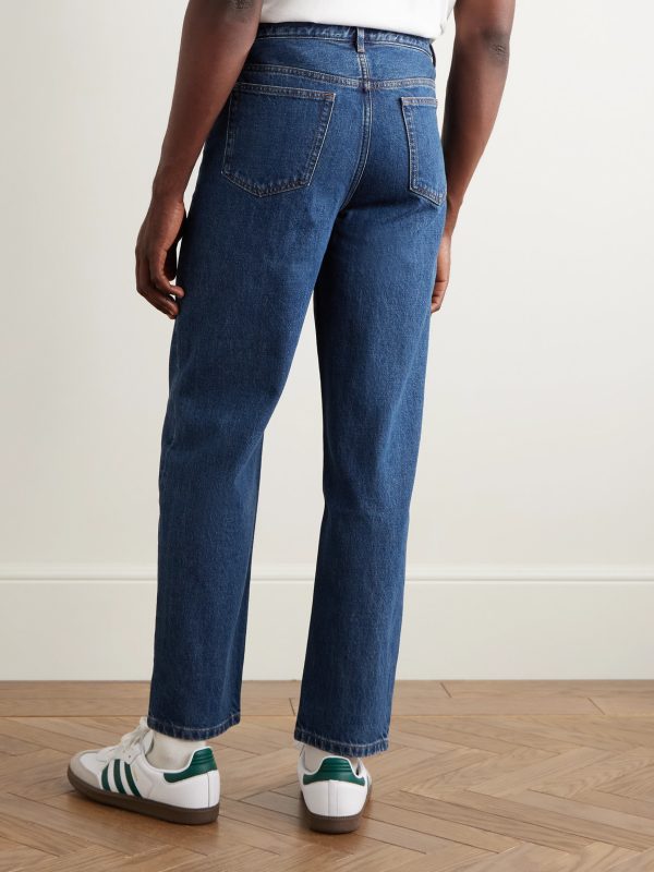 Martin Straight-Leg Organic Jeans - BK Martin Straight-Leg Organic Jeans - BK