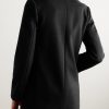 Slim-Fit Double-Breasted Cashmere Coat - BK Slim-Fit Double-Breasted Cashmere Coat - BK