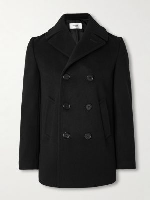 Slim-Fit Double-Breasted Cashmere Coat