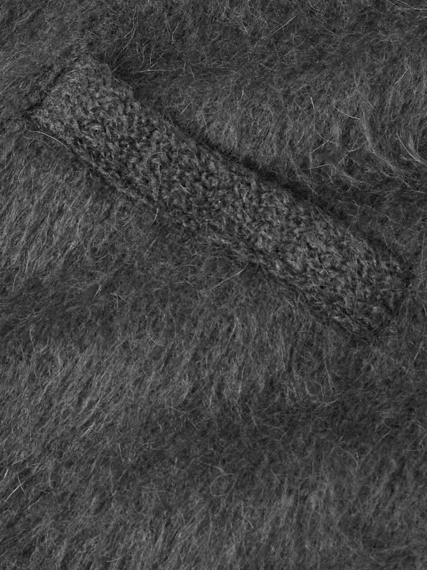 Brushed Mohair-Blend Cardigan - E1 Brushed Mohair-Blend Cardigan - E1