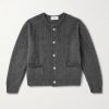 Brushed Mohair-Blend Cardigan Brushed Mohair-Blend Cardigan
