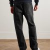 Wesley Straight-Leg Distressed Jeans - BK