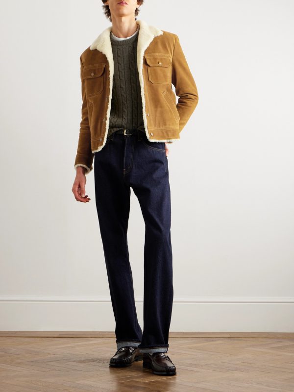 Shearling Trucker Jacket - OU Shearling Trucker Jacket - OU