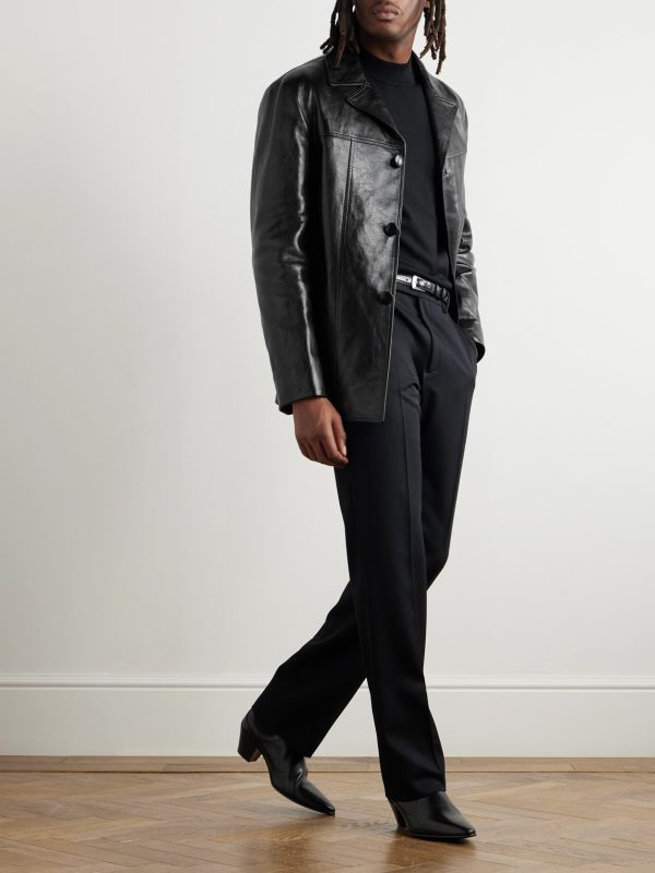 Waxed-Leather Jacket - OU Waxed-Leather Jacket - OU