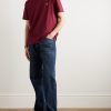 Logo-Embroidered Cotton-Jersey T-Shirt - OU Logo-Embroidered Cotton-Jersey T-Shirt - OU