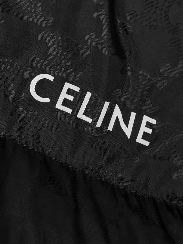 Quilted Logo-Jacquard Nylon Down Jacket - E1 Quilted Logo-Jacquard Nylon Down Jacket - E1