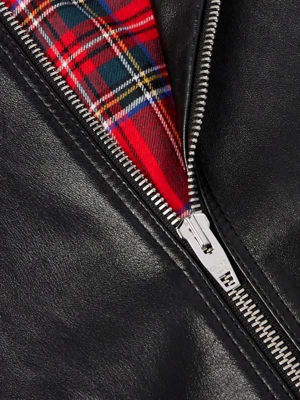 Slim-Fit Leather Blouson Jacket - CU Slim-Fit Leather Blouson Jacket - CU