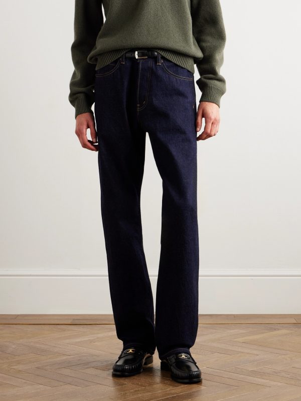 Kurt Slim-Fit Straight-Leg Selvedge Jeans - FR Kurt Slim-Fit Straight-Leg Selvedge Jeans - FR