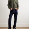 Kurt Slim-Fit Straight-Leg Selvedge Jeans - OU Kurt Slim-Fit Straight-Leg Selvedge Jeans - OU