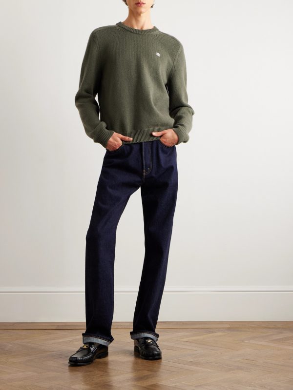 Kurt Slim-Fit Straight-Leg Selvedge Jeans - OU Kurt Slim-Fit Straight-Leg Selvedge Jeans - OU