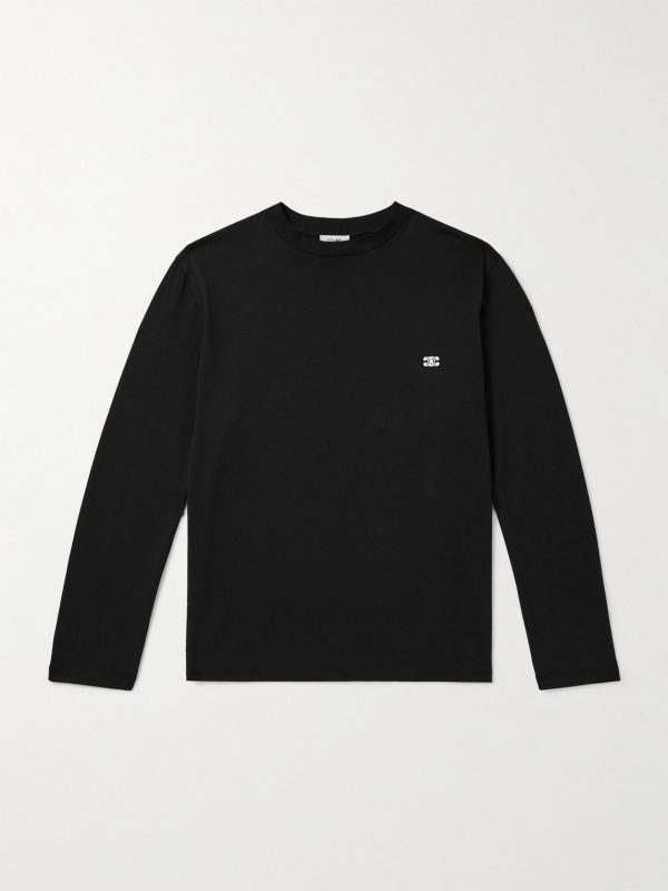 Logo-Embroidered Cotton-Jersey T-Shirt Logo-Embroidered Cotton-Jersey T-Shirt