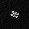 Logo-Embroidered Cable-Knit Cashmere Cardigan - E1 Logo-Embroidered Cable-Knit Cashmere Cardigan - E1