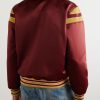 Teddy Logo-Embroidered Satin Varsity Jacket - BK Teddy Logo-Embroidered Satin Varsity Jacket - BK
