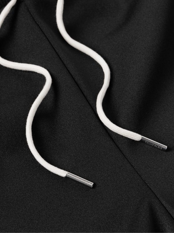 Straight-Leg Striped Jersey Sweatpants - E1 Straight-Leg Striped Jersey Sweatpants - E1