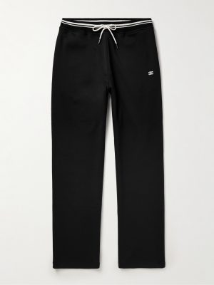 Straight-Leg Striped Jersey Sweatpants Straight-Leg Striped Jersey Sweatpants