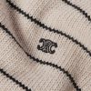 Logo-Embroidered Striped Wool Sweater - CU Logo-Embroidered Striped Wool Sweater - CU