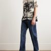 Wesley Straight-Leg Distressed Jeans - OU Wesley Straight-Leg Distressed Jeans - OU