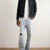 Teddy Slim-Fit Logo-Embroidered Jersey Jacket - OU