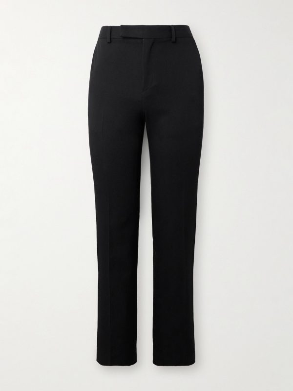 Slim-Fit Wool-Twill Trousers Slim-Fit Wool-Twill Trousers