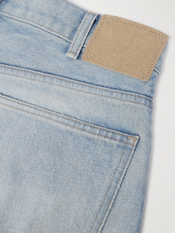 Wesley Straight-Leg Distressed Jeans - CU Wesley Straight-Leg Distressed Jeans - CU