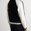 Logo-Embroidered Striped Tech-Jersey Track Jacket - BK Logo-Embroidered Striped Tech-Jersey Track Jacket - BK