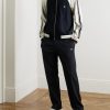 Logo-Embroidered Striped Tech-Jersey Track Jacket - OU Logo-Embroidered Striped Tech-Jersey Track Jacket - OU