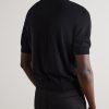 Slim-Fit Logo-Embroidered Cotton Polo Shirt - BK Slim-Fit Logo-Embroidered Cotton Polo Shirt - BK