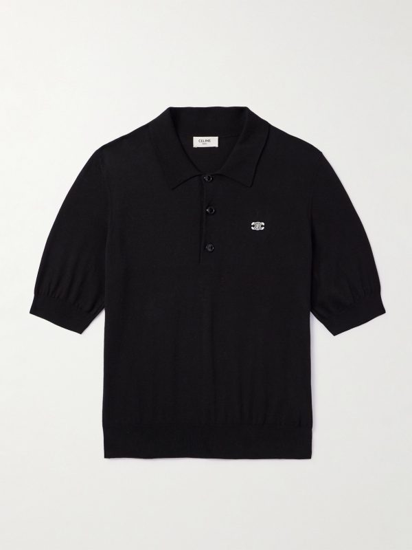 Slim-Fit Logo-Embroidered Cotton Polo Shirt Slim-Fit Logo-Embroidered Cotton Polo Shirt