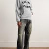Logo-Print Cotton-Jersey Hoodie - OU Logo-Print Cotton-Jersey Hoodie - OU