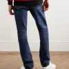 Lou Slim-Fit Distressed Jeans - BK Lou Slim-Fit Distressed Jeans - BK