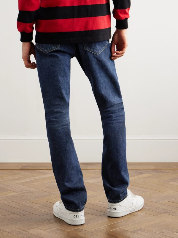 Lou Slim-Fit Distressed Jeans - BK Lou Slim-Fit Distressed Jeans - BK