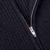 Logo-Appliquéd Wool Zip-Up Hoodie - CU